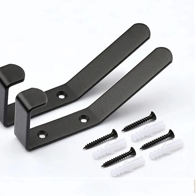 Heavy Duty Metal Wall Mounted Double-Layer Storage Hooks
