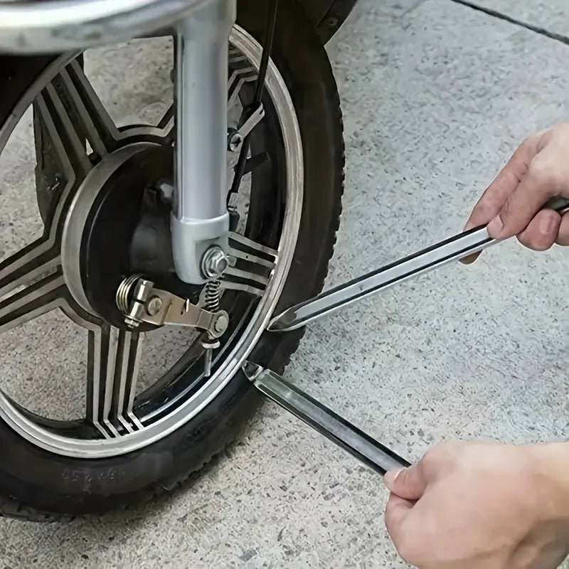 Steel Tire Lever Tool – Anti-Rust Bicycle & Motorcycle Repair
