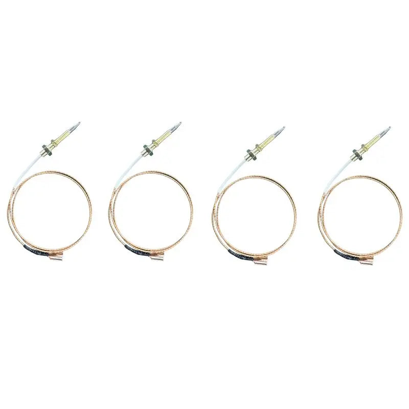 4-Pack Universal Gas Stove Thermocouple M6 Screw Burner Fireplace