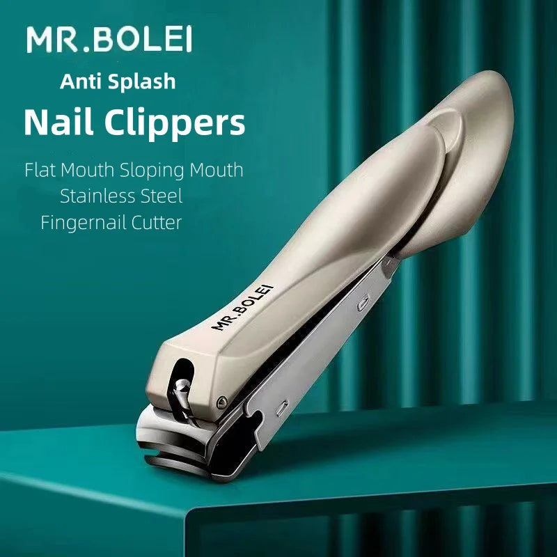 Anti-Splash Nail Clipper Set – Stainless Steel Bionics Design