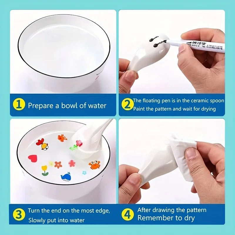 Magic Water Painting Pens – Floating Ink Marker Set | VIBE
