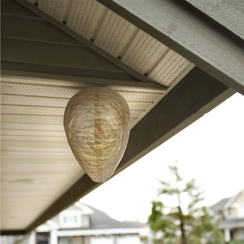 Hanging Wasp Nest Decoy – Waterproof Fake Beehive Deterrent