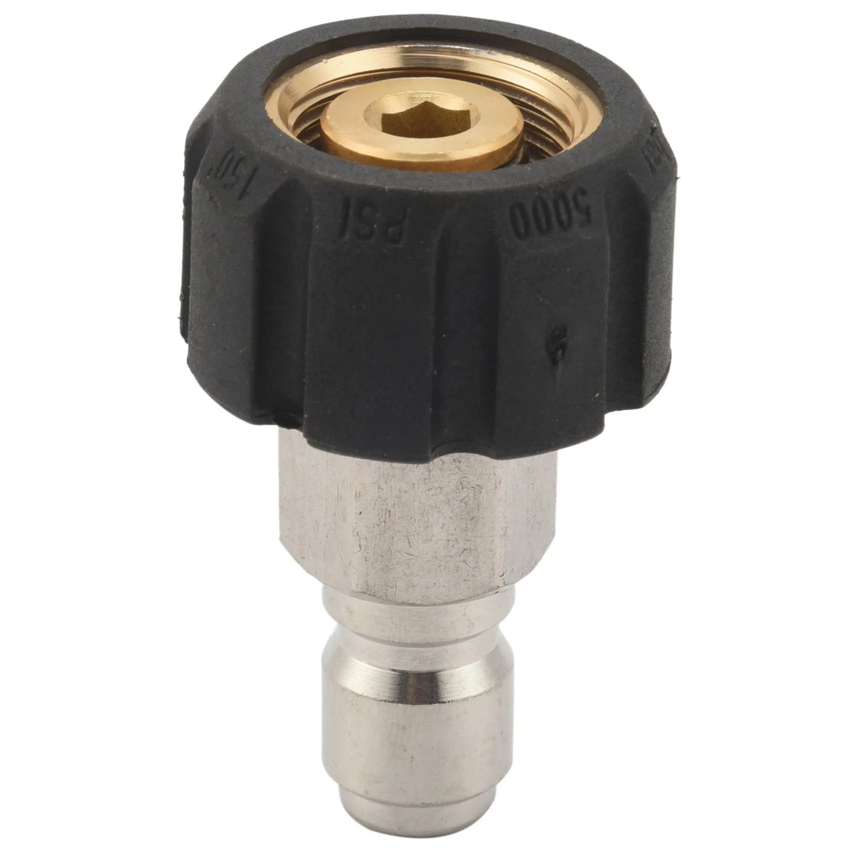 M22 15mm Pressure Washer Adapter Set 6-Pack Quick Connect 5000 PSI