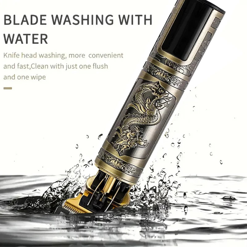 XMSJ T9 Cordless Hair Clipper & Beard Trimmer – USB Charging
