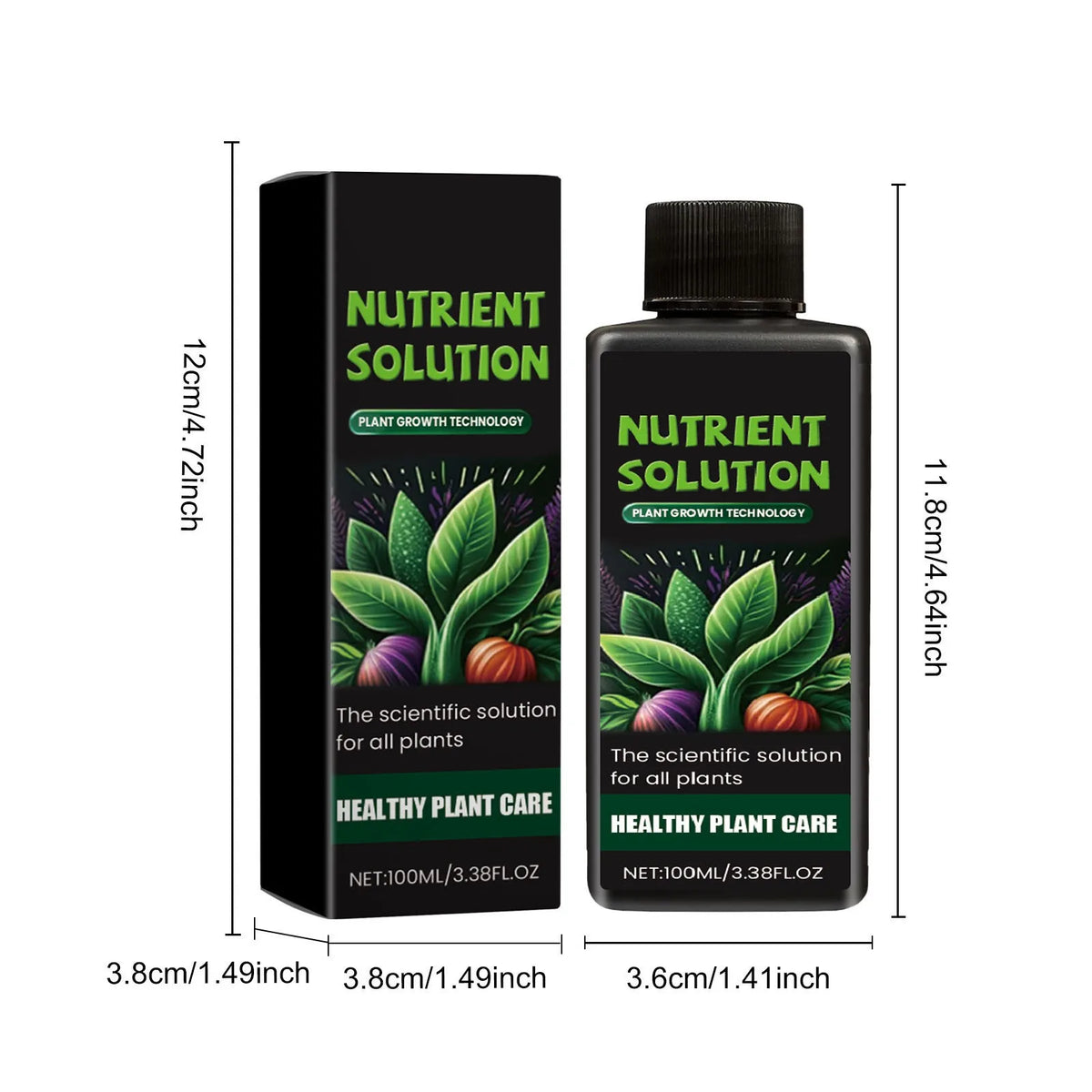 100ml Liquid Plant Nutrient Solution – Organic Fertilizer