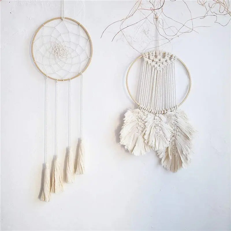 40-Pack Bamboo Dreamcatcher Rings 27cm – DIY Macrame Hoops