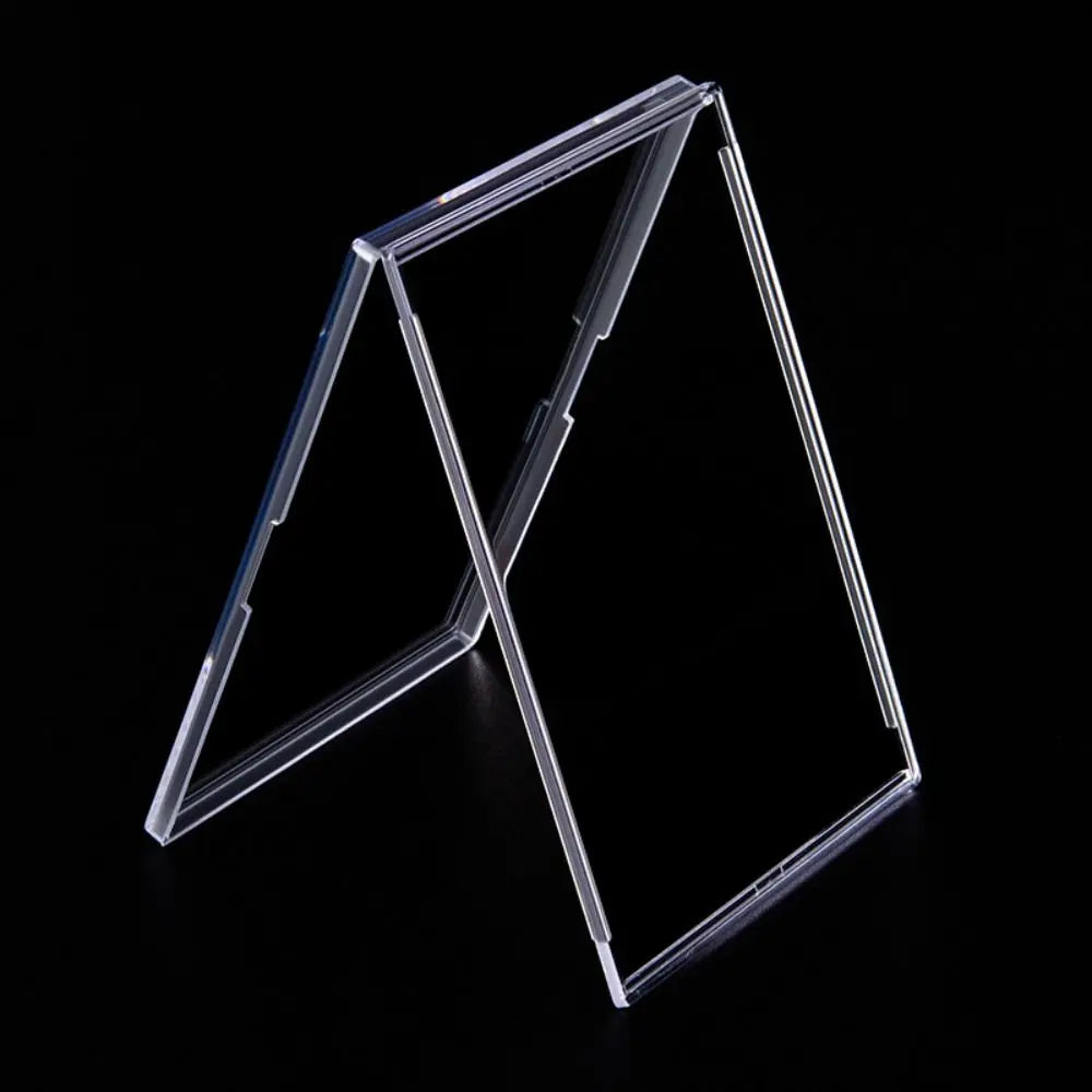 Acrylic Snap-Type Trading Card Holder Display Stand 5/10 Pack