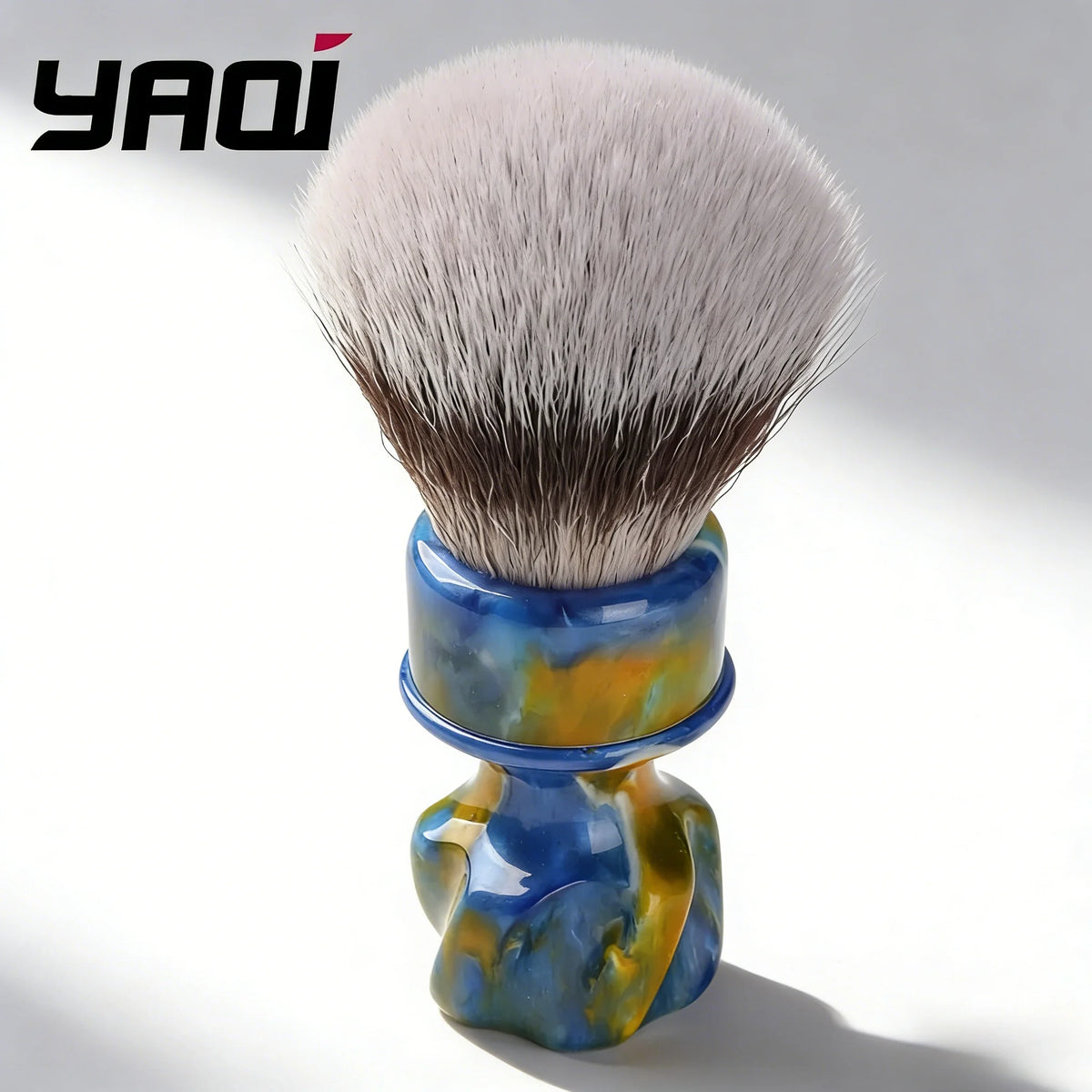 YAQI Starry Night 28mm Synthetic Wet Shaving Brush for Men
