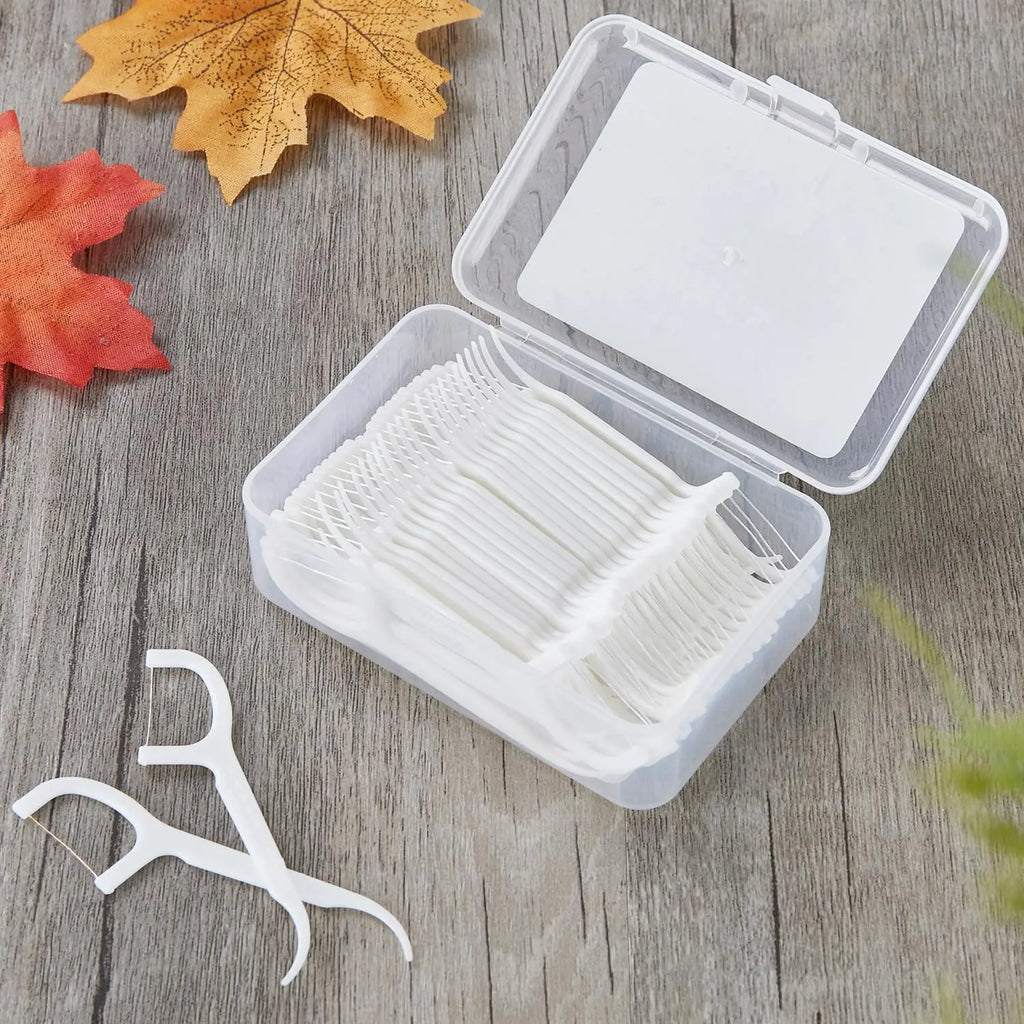 VIBE Dental Floss Picks High-Strength Disposable – 2/3/5 Boxes
