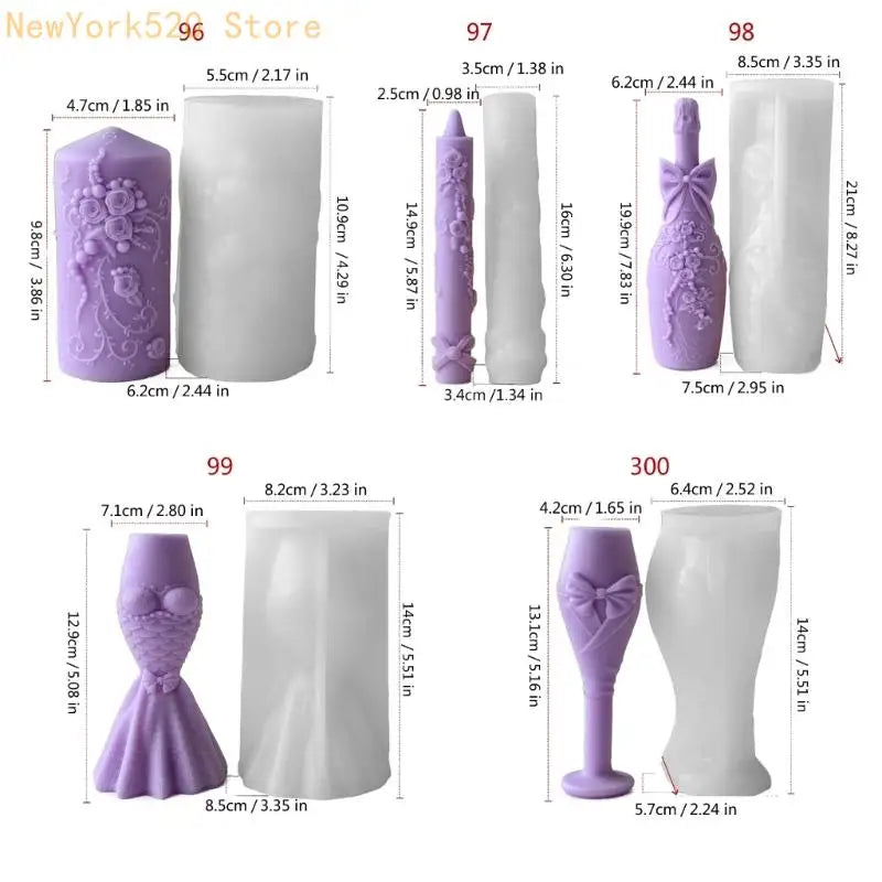 Wedding Silicone Mold – Heat Resistant Craft & Baking Mould