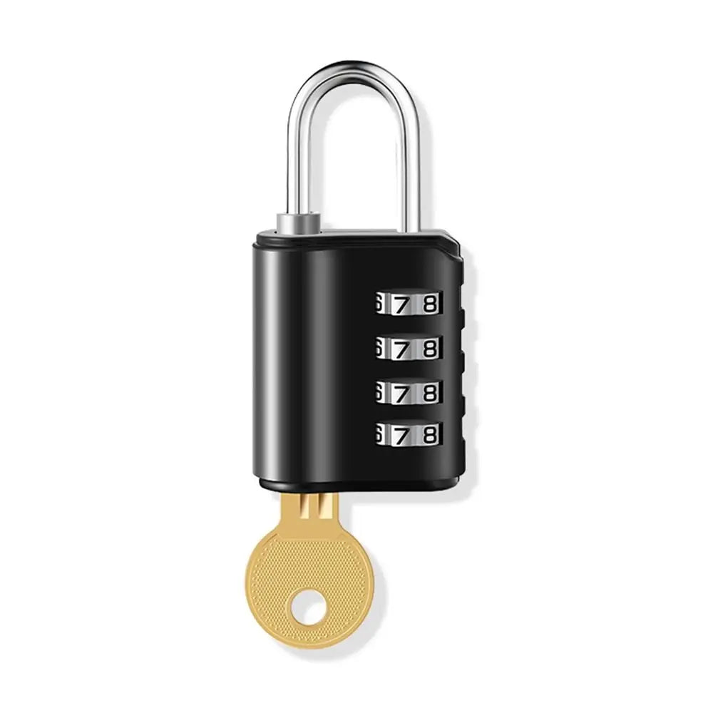 4-Digit Combination Padlock – Waterproof Travel & Luggage Lock