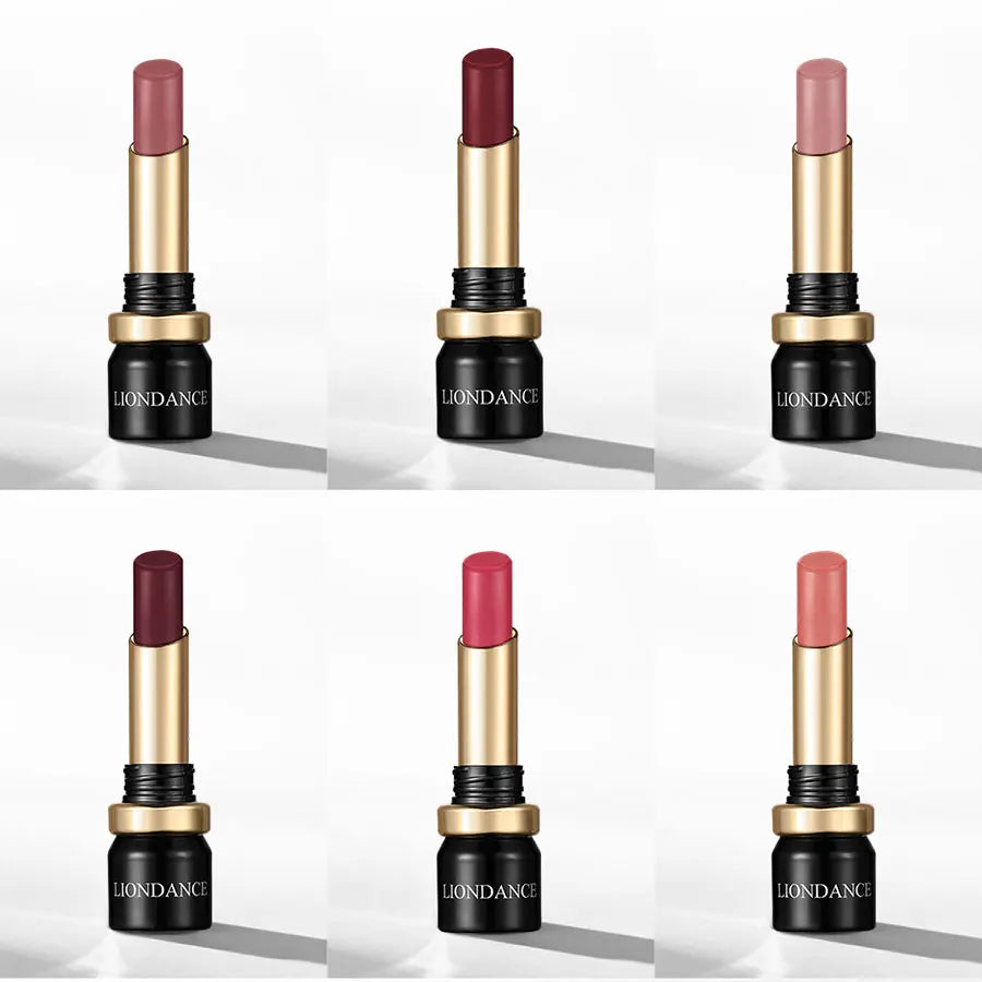 Velvet Matte Lipstick – High-Pigment Long-Lasting Waterproof