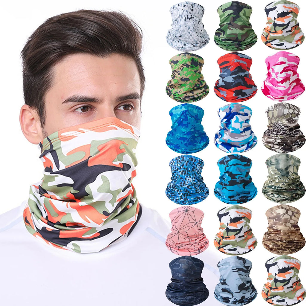 UV Protection Sports Bandana Neck Gaiter – Unisex Tube Scarf