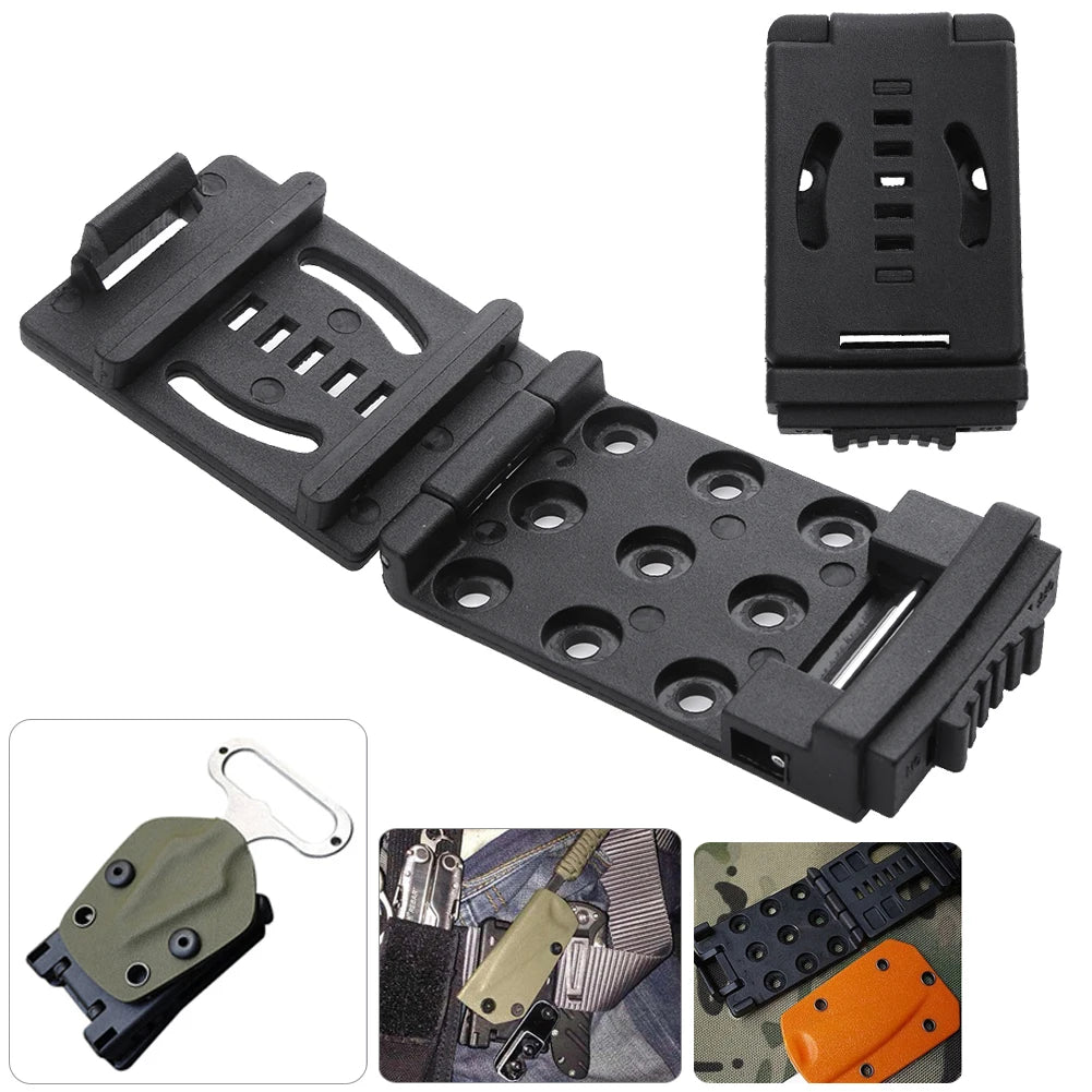 VIBE Molle K-Sheath Waist Belt Clip – EDC Outdoor Flashlight