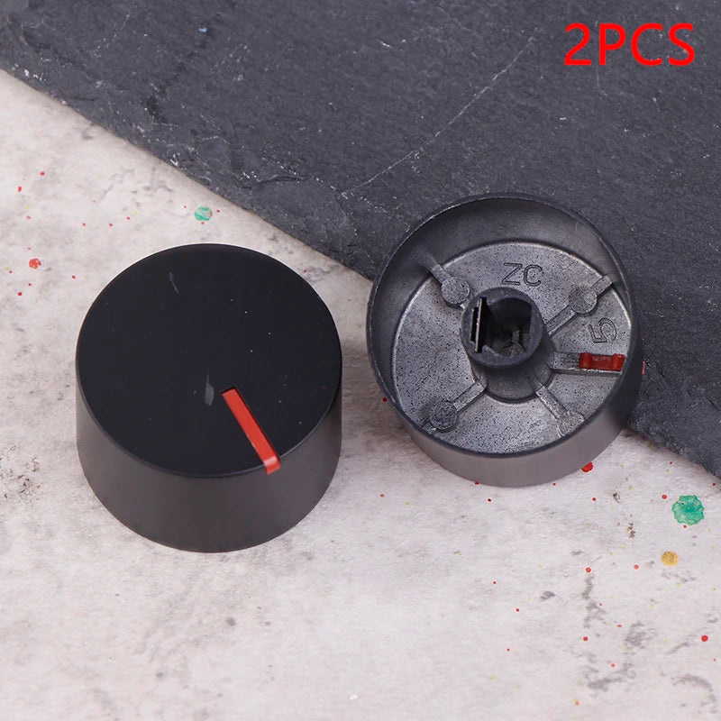 45° Gas Stove Knobs 8mm 38mm Oven Control Switch 2-Pack