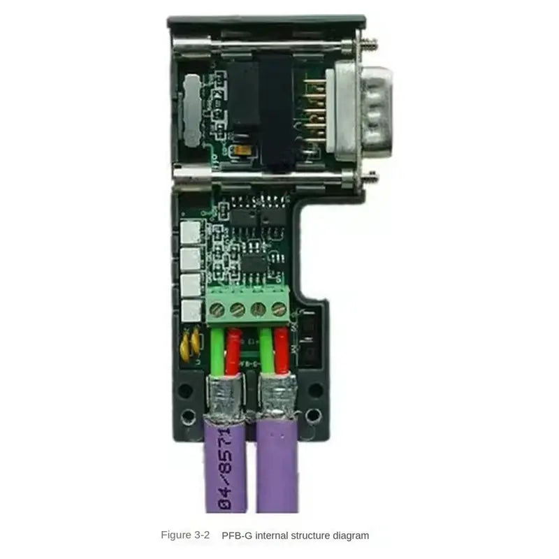 PROFIBUS Isolated BUS Connector PFB-G LED Indicator Surge Protection