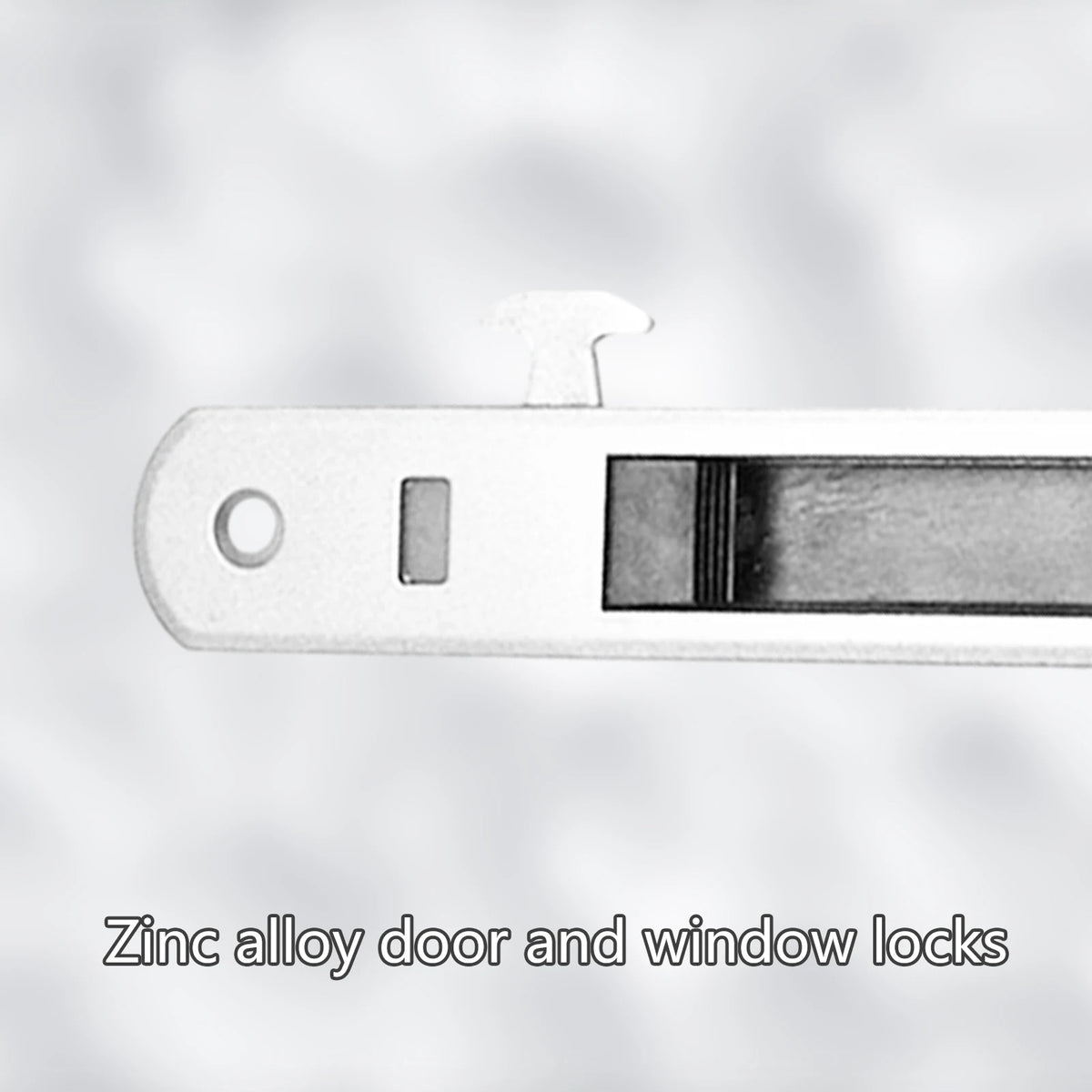 Zinc Alloy Sliding Door Lock – Silent Push-Pull Bolt Lock