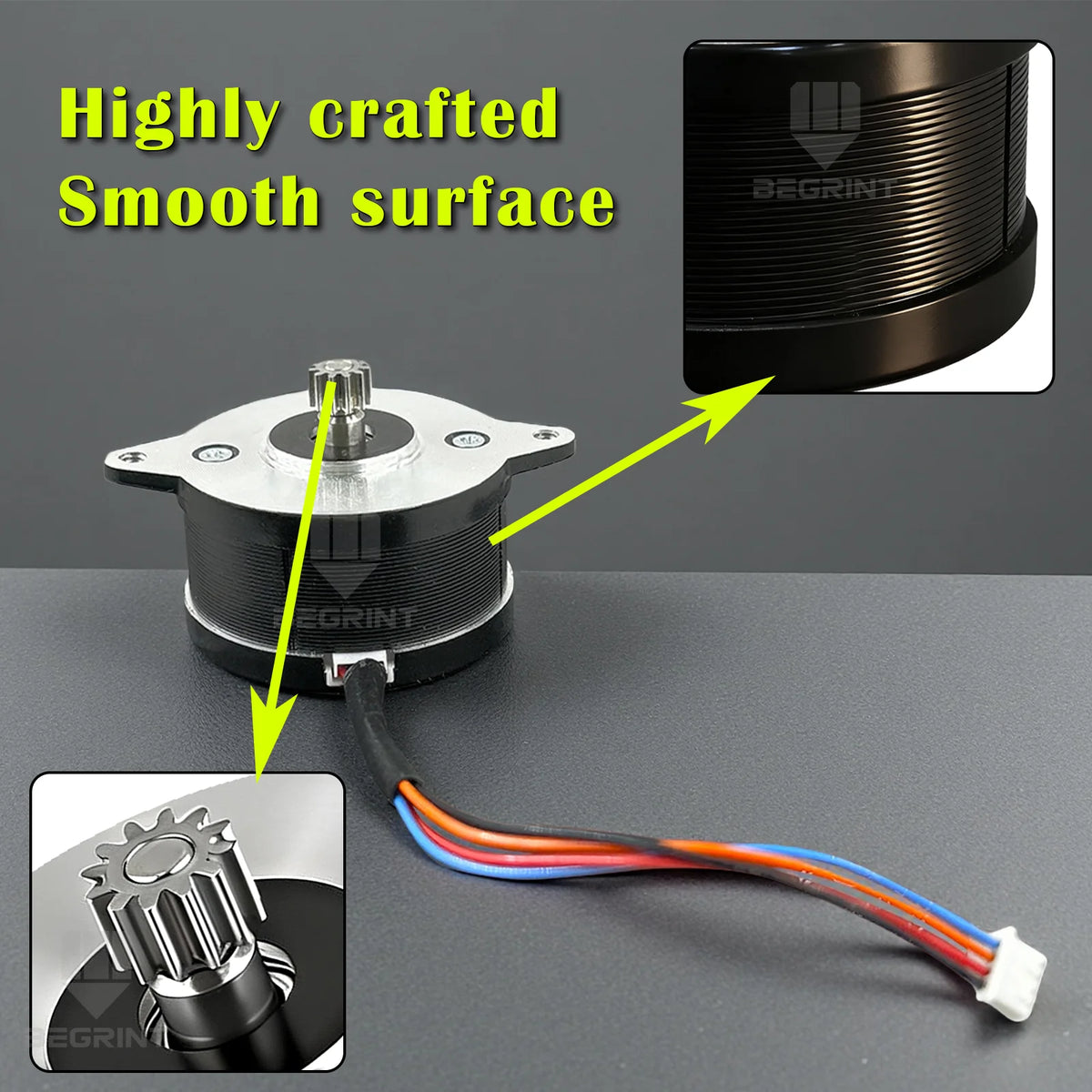 Creality K1 Extruder Stepper Motor 12 Tooth Gear – K1C, Ender 3 V3