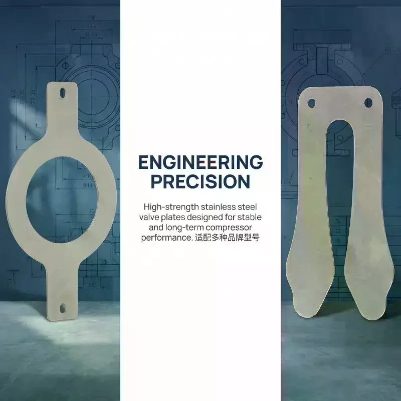 Flapper Valves for Bock Refrigeration Compressor Valve Plate