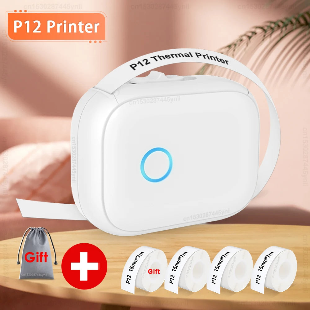 Labelwell P12 Bluetooth Thermal Label Maker – Inkless & Portable