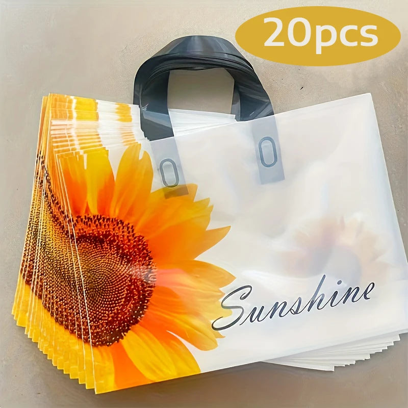 Sunflower Gift Bags 20/50 Pack – Party, Wedding & Holiday