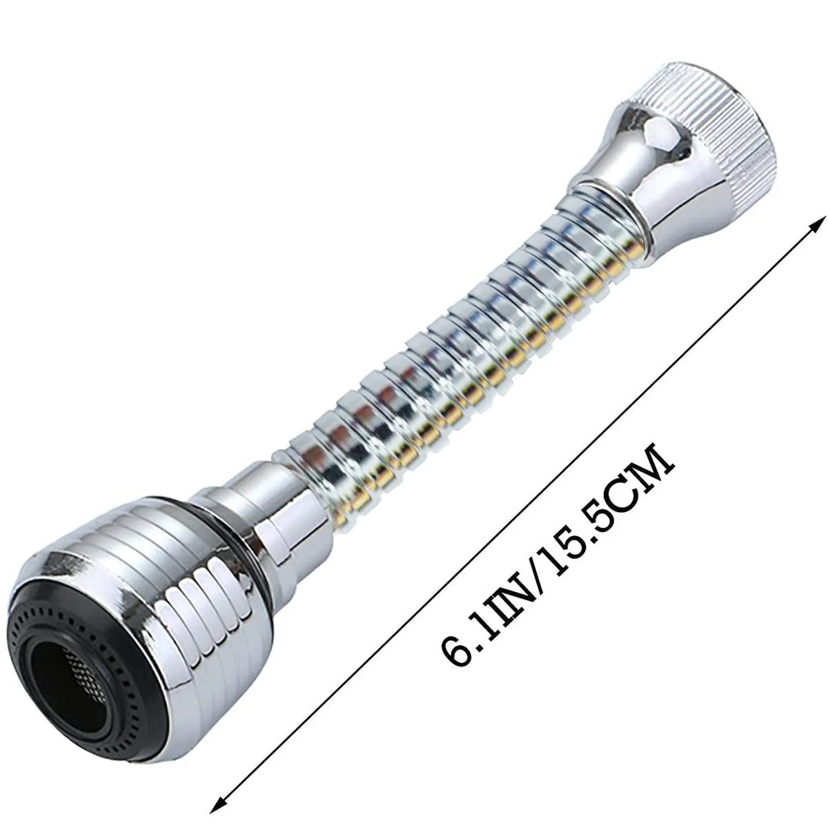 360° Rotatable Faucet Aerator – Water-Saving Kitchen Sprayer