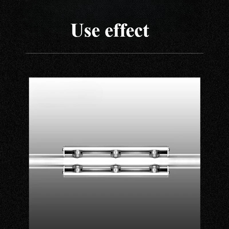 Linear Roller Components & Metal Fittings – Aluminum Lean Pipe System