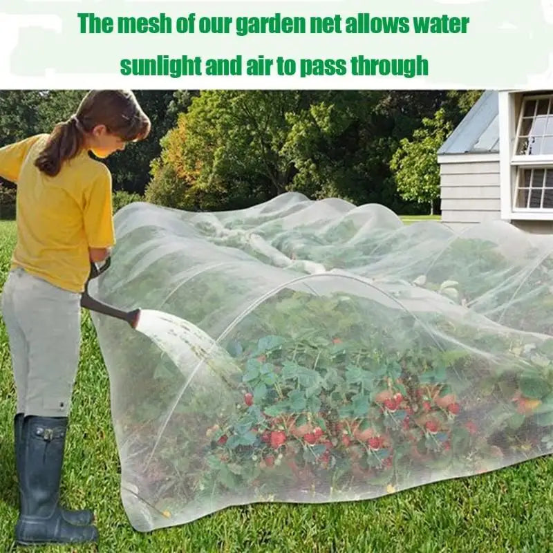 PE 60 Mesh Insect Barrier Net – Plant & Vegetable Row Cover