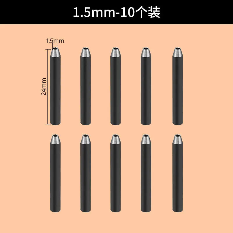 Steel Leather Hole Punch Set 1–25mm Sharp Cylindrical Punches