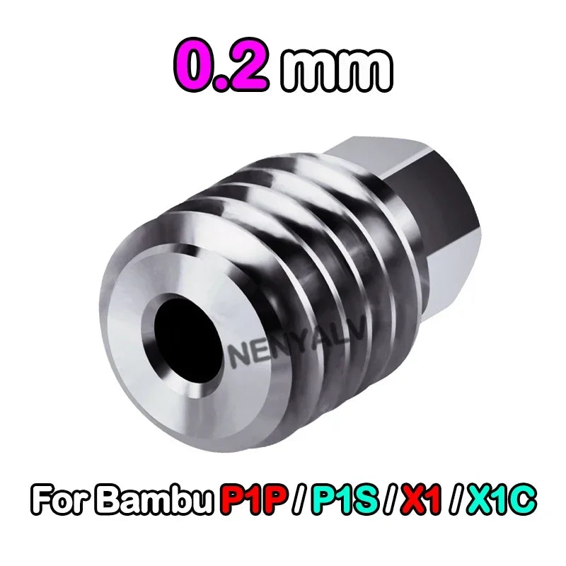 TZ 2.0 Bimetal Hotend Kit for Bambu Lab X1 X1C P1P P1S