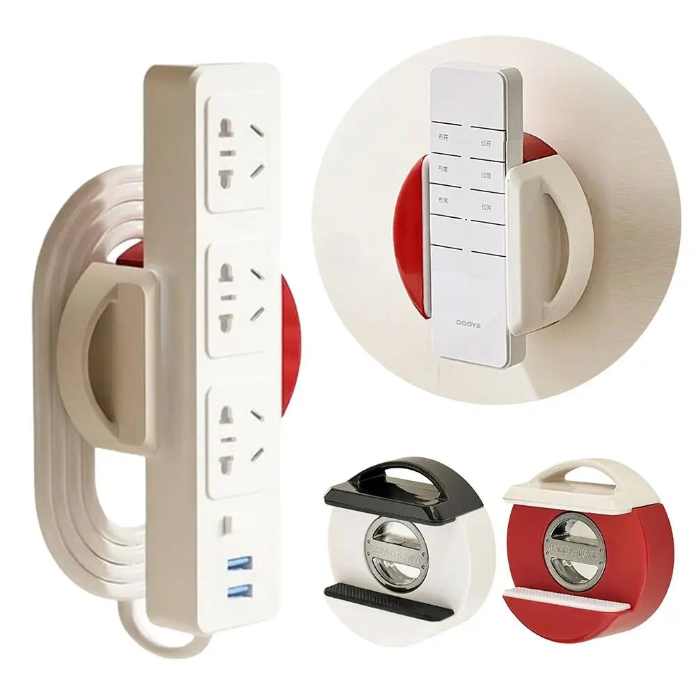 Suction Cup Wall Holder for Remote Control & Power Strip