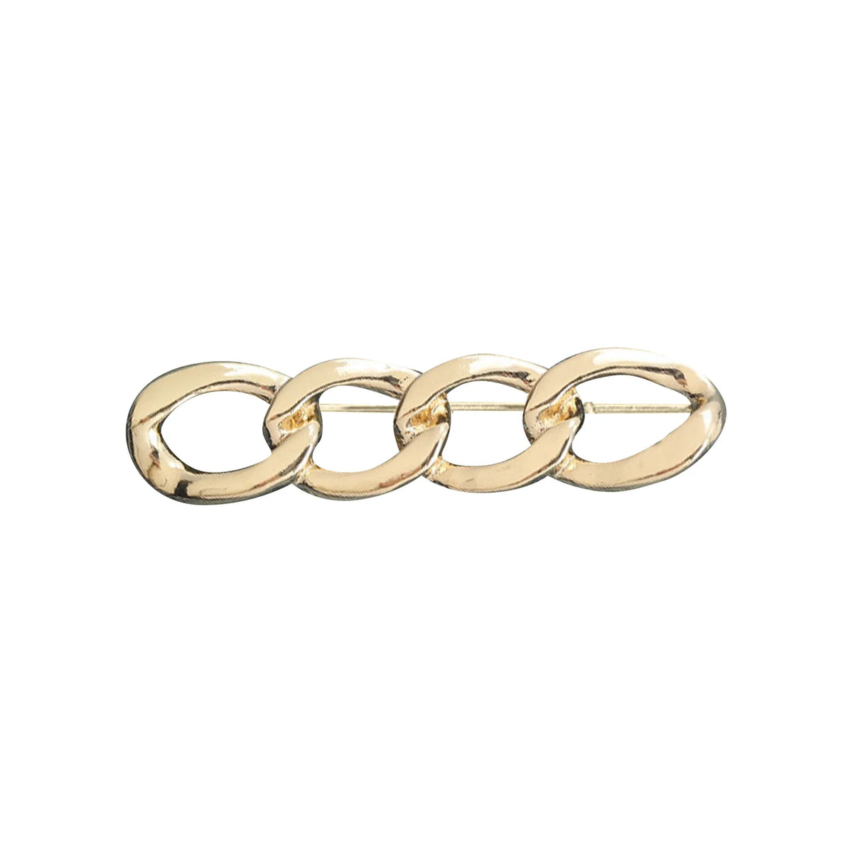 Gold Chain Link Brooch Pin – Punk Waist Jeans Tightening Charm
