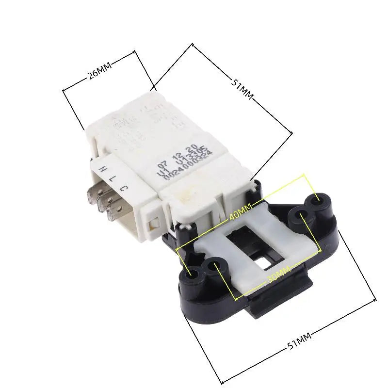 ZV-446 T85 Washing Machine Door Lock Delay Switch 0024000324