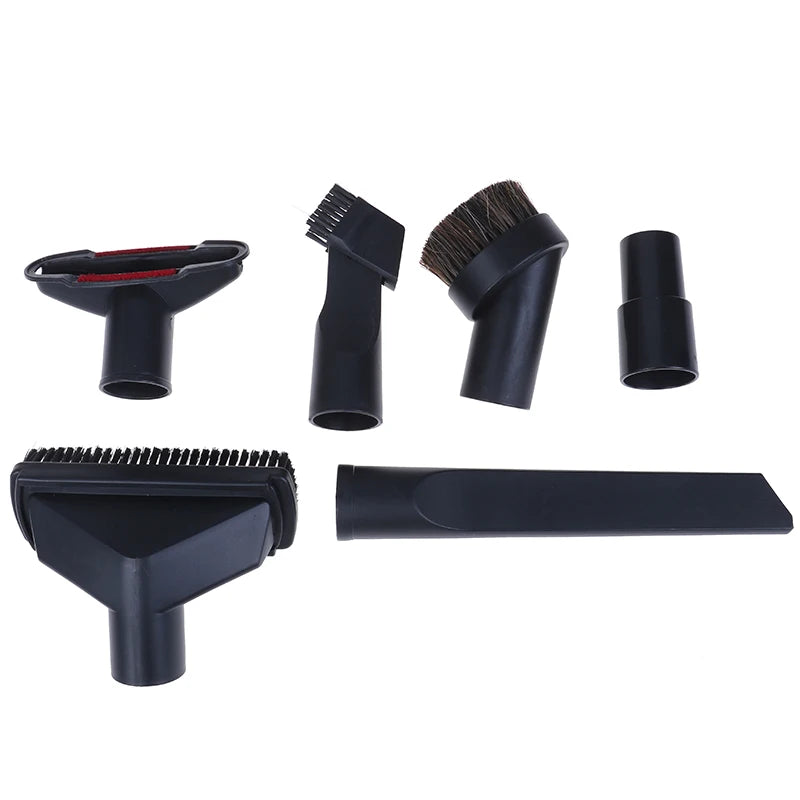 6-Piece Universal 32mm Vacuum Cleaner Brush & Nozzle Kit