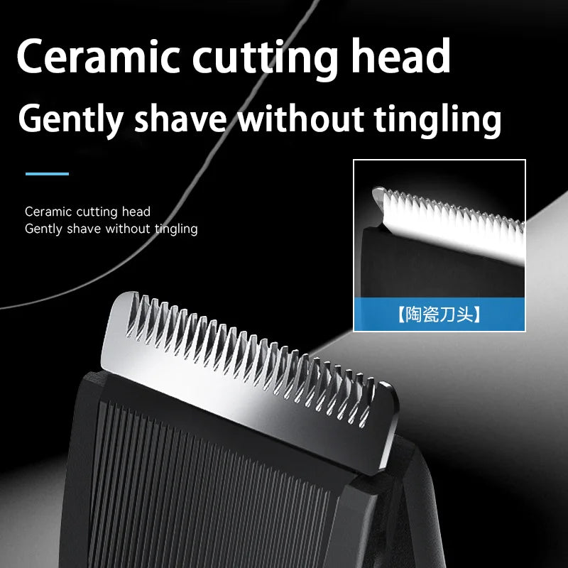 Kemei Electric Body & Beard Trimmer IPX7 Wet Dry Men Women