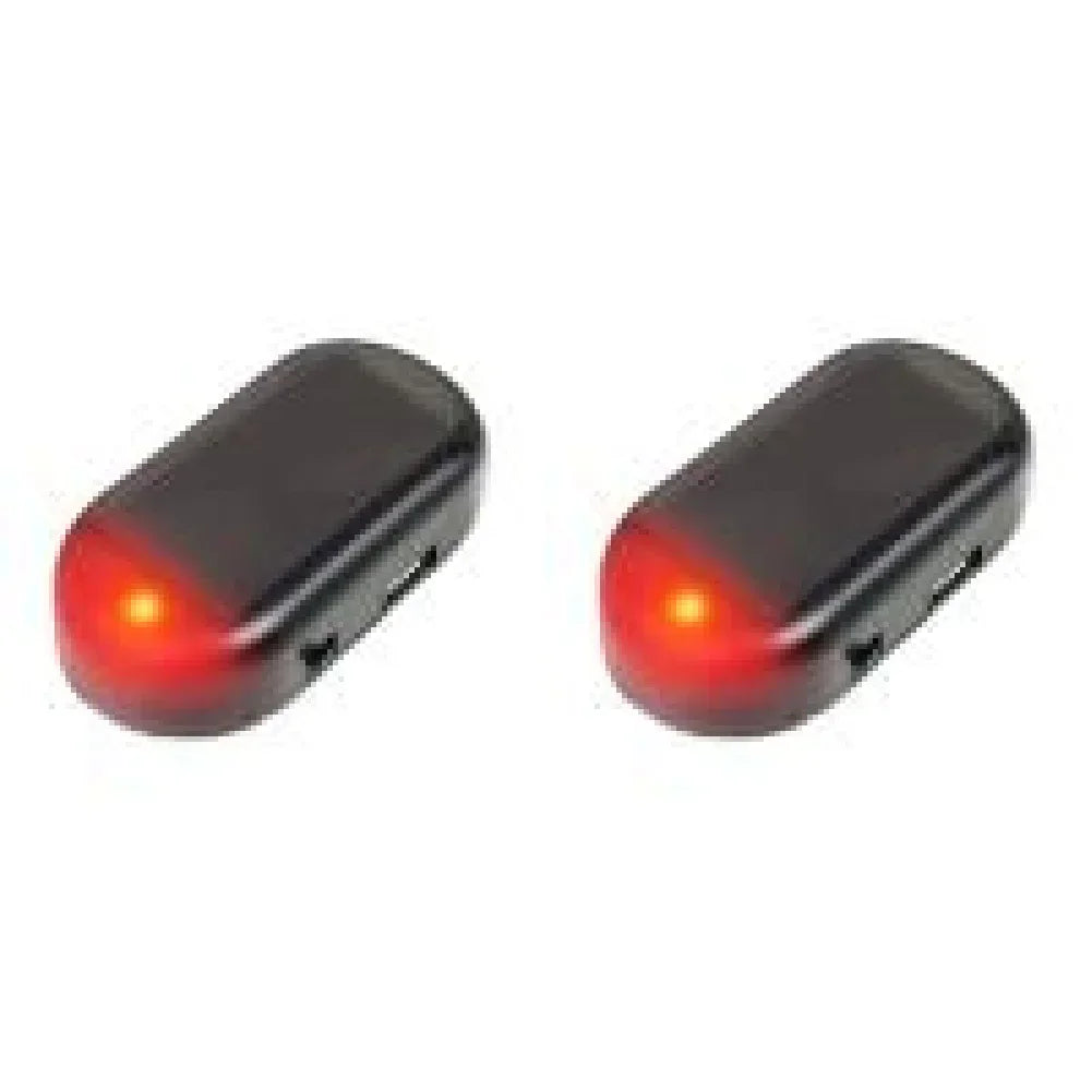 Solar Simulated LED Warning Light – Car Anti-Theft Deterrent