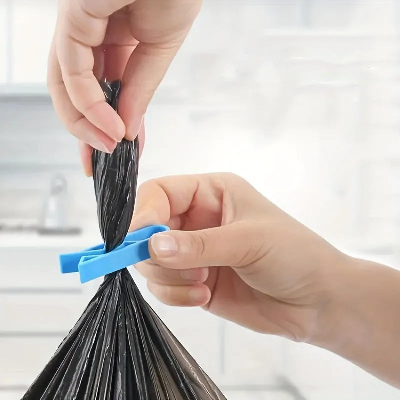 10-Pack Trash Can Clips – Non-Slip Trash Bag Holder Side Clips
