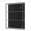 Wall Mounted Acrylic Baseball Card Display Case – 2 or 3 Tier