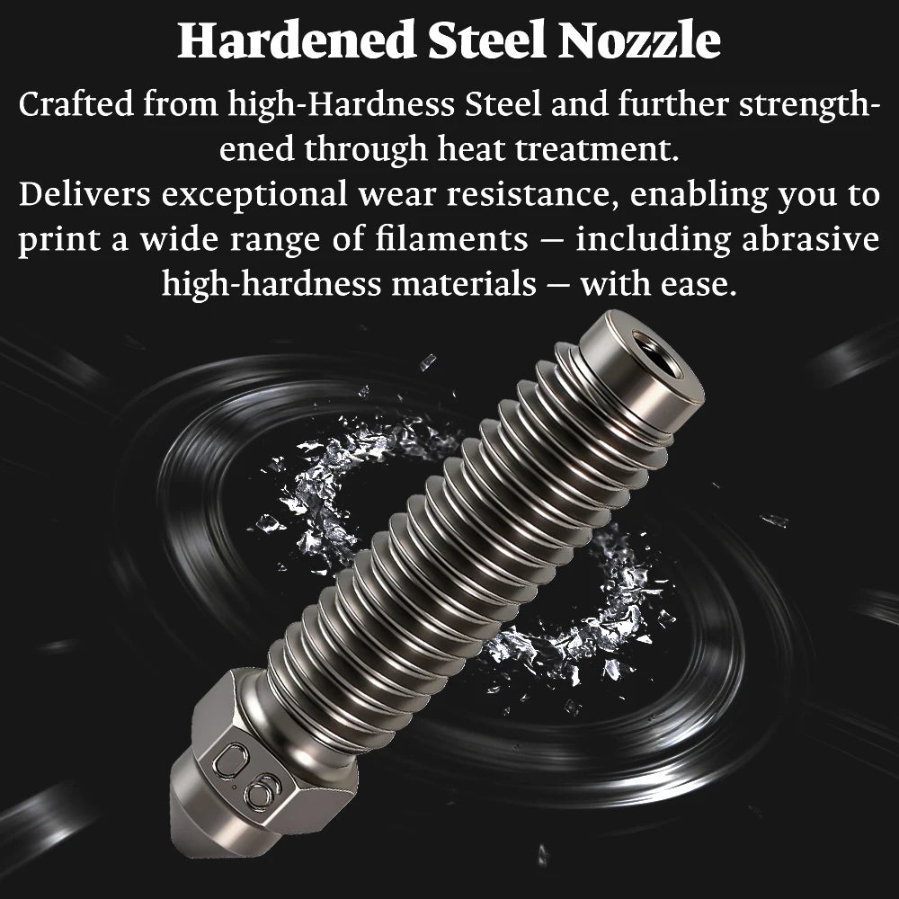 High-Speed Nozzle 0.2–0.8mm for Elegoo Centauri Carbon Hotend