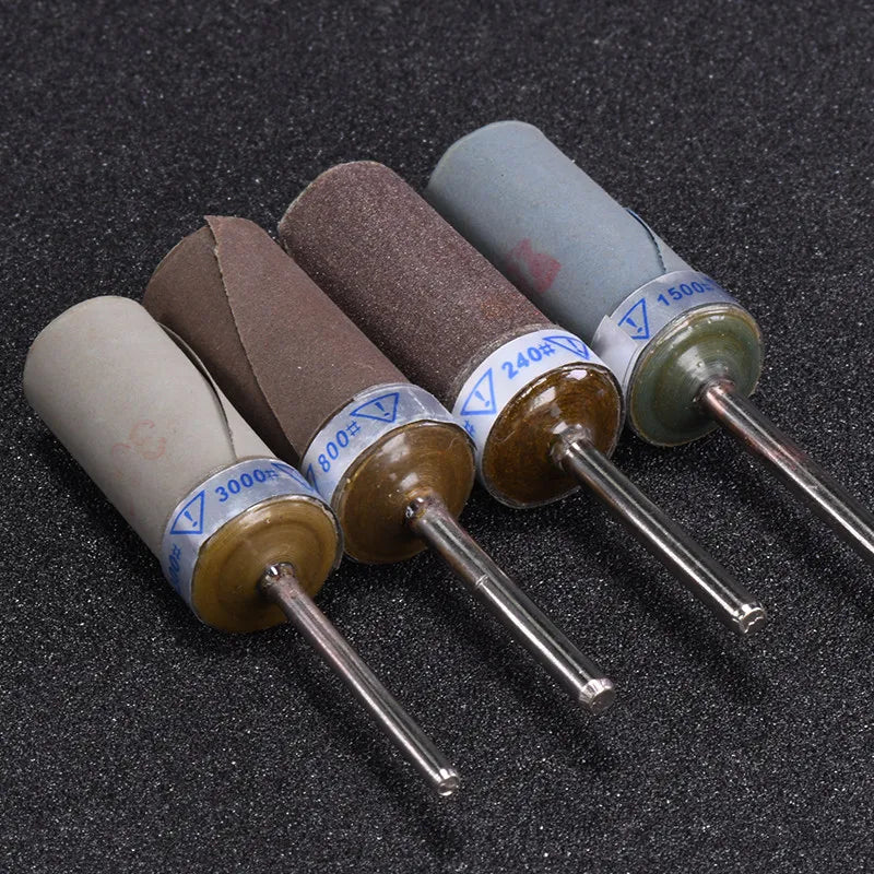 Sandpaper Sticks & Wheels – Wood Carving Mirror Polishing Set