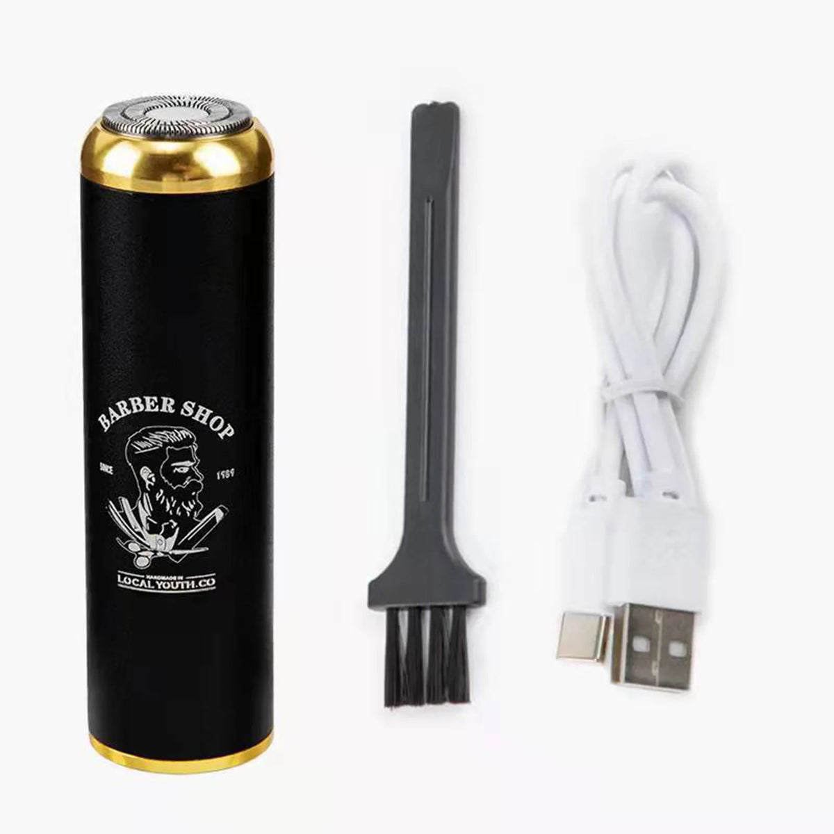 Portable USB Rechargeable Mini Electric Shaver for Men