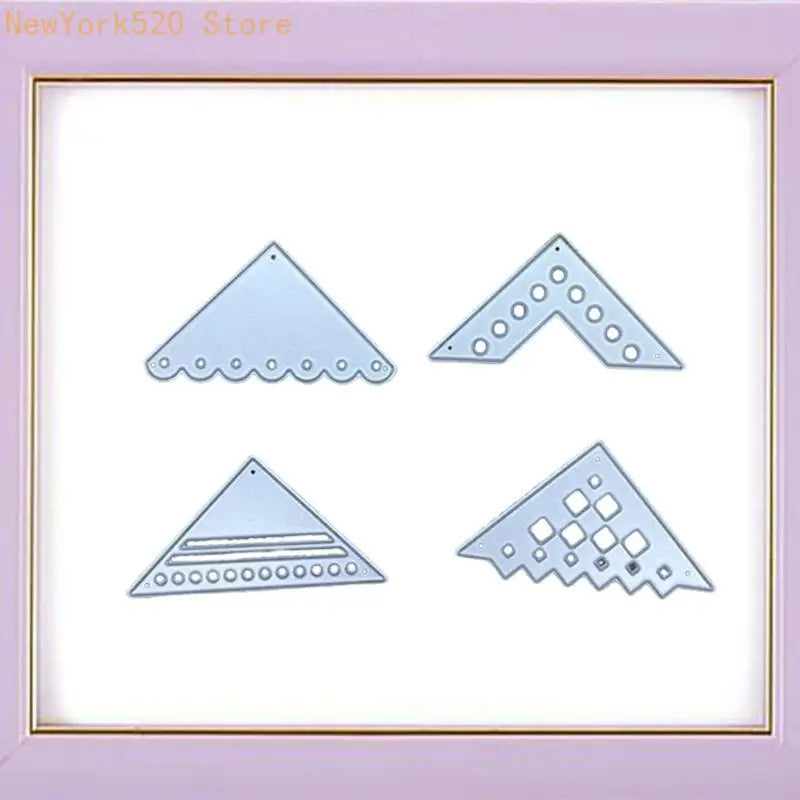 Lace Corner Metal Cutting Dies – Scrapbooking & Card Making