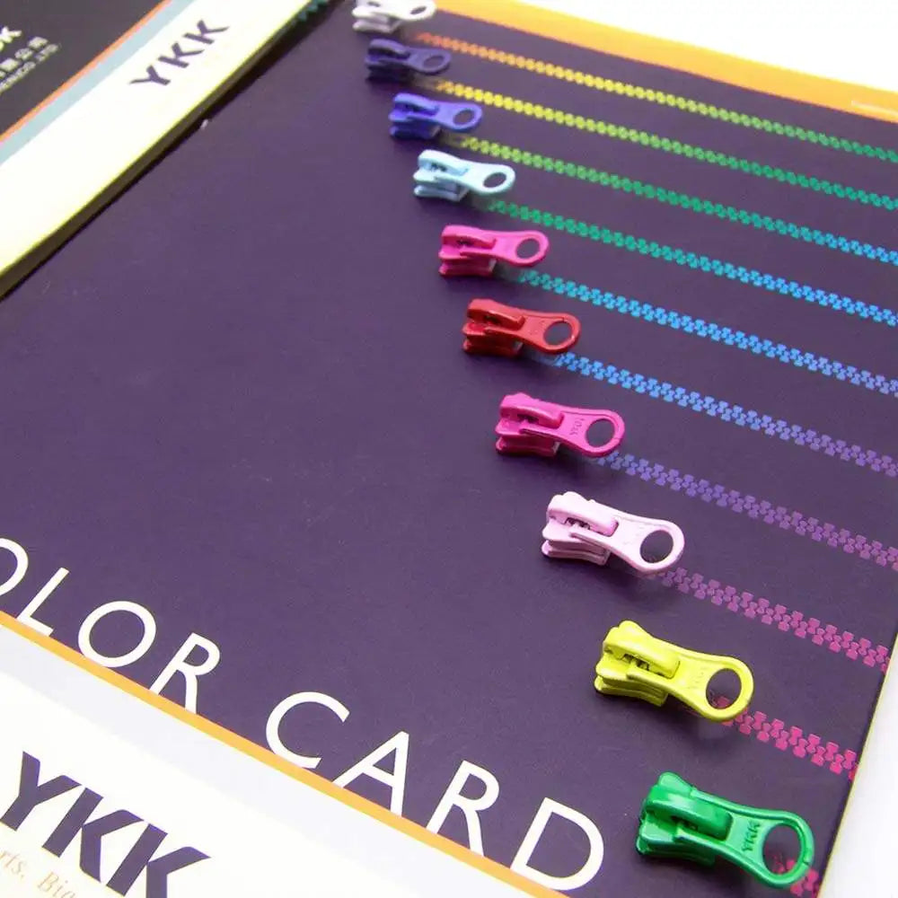 YKK Color Resin Zipper Sliders No.4 No.5 No.8 Auto Spring Lock