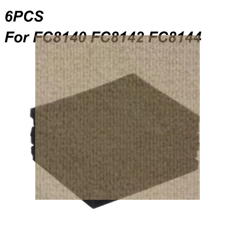 6-Pack Sponge Vacuum Filters for FC8140 FC8142 FC8144 FC8148