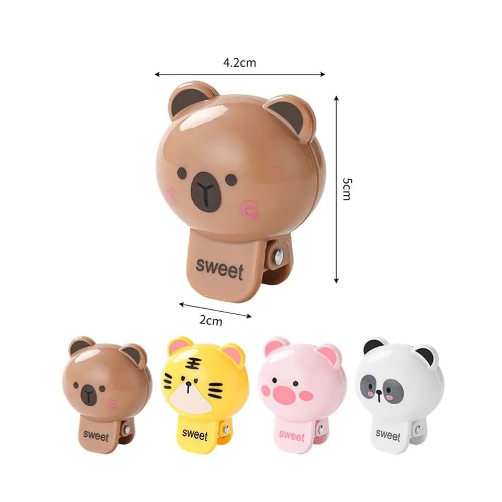 Cute Animal Portable Toothbrush Holder Dustproof Protective Cap