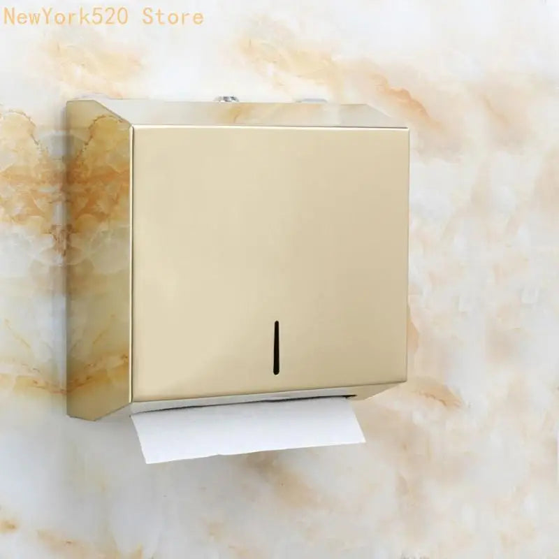 Wall-Mount Stainless Steel Paper Towel Dispenser – Brushed