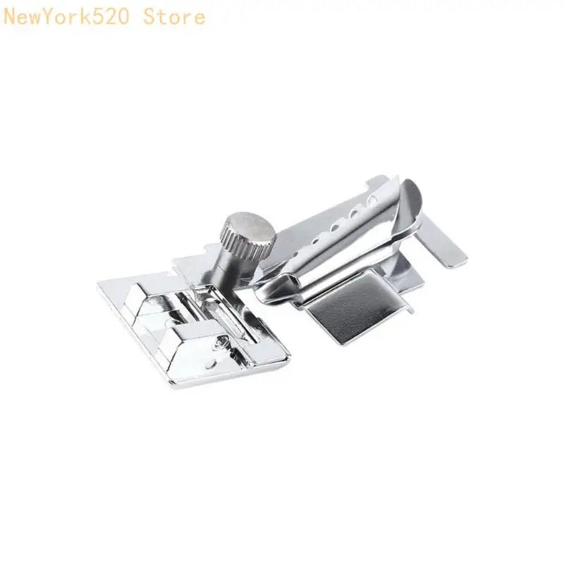Adjustable Bias Tape Binder Presser Foot for Sewing Machines