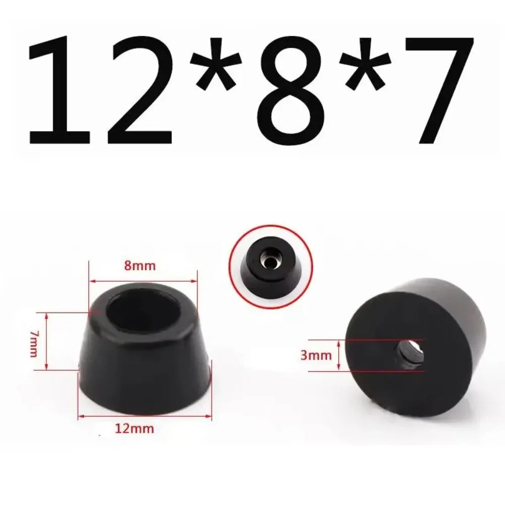 Round Rubber Bumper Feet – Anti-Slip Pads for Furniture & Electronics