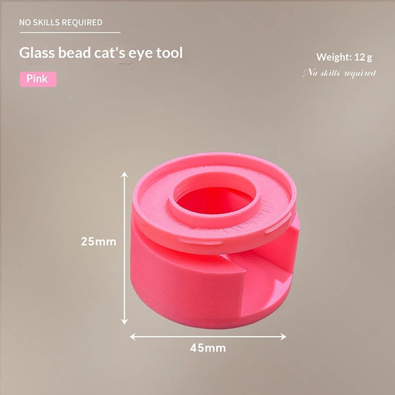 Cat Eye Nail Magnet Tool – 360° Rotating Nail Art Magnet
