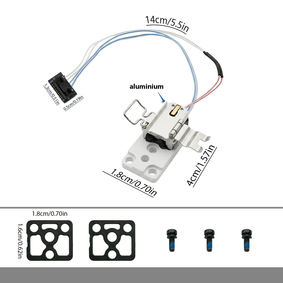 Bambu Lab H2D H2C Hotend Heating Assembly – Heater & Thermistor